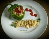 A picture of step 2 of Chicken macaroni Salad.
