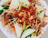 Hình bước làm 4 của món Gỏi ổi khô mực