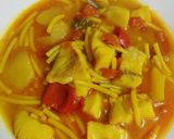 Foto del paso 4 de la receta: Cazuela de fideos y pescadilla