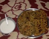 A picture of step 11 of Fenugreek paratha.