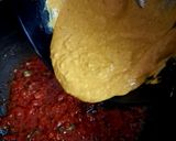 A picture of step 3 of Kathiyawadi Papad ki Sabji.