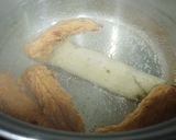 Hình bước làm 1 của món Miến gói nấu chả cá