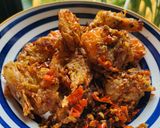 Foto langkah ke 3 dari resep Udang Cabe Bawang Putih / Shrimp Chili Garlic.