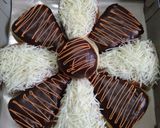 Foto langkah ke 6 dari resep Donat pizza.