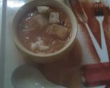 A picture of step 7 of Mexican tomatoes soup.