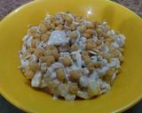 A picture of step 1 of Chana dal salad.