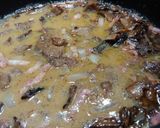 Foto del paso 6 de la receta: Entrecot amb salsa verduras i bacon amb uberguines