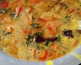 A picture of step 5 of Dal dhokli.