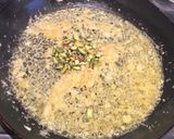 A picture of step 3 of Ginger sweet or adark halwa.