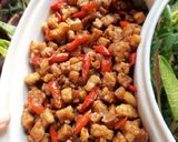Foto langkah ke 4 dari resep Orek Tempe Cabe Merah.