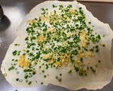 A picture of step 4 of Green Onion and Potato Chips Bread.