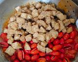 Foto langkah ke 5 dari resep Sambal Tempe Teri Kulit Melinjo.