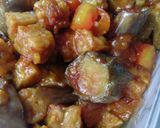 Foto langkah ke 6 dari resep Balado Terong Tempe (anti ribet di magicom).