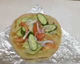 صورة لخطوة 9 من وصفة ساندوتشات شاورما الدجاج اليونانية Gyro 🇬🇷