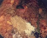 A picture of step 4 of Spicy fried potato sabzi.