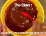 A picture of step 9 of Glazed Chocolate Bundt Cake.