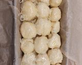 Fokhagymás monkey bread, azaz tépkedős kenyér vagy buborékkenyér recept fázis 3 fotója