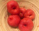 Foto del paso 1 de la receta: Crema de tomates y berenjenas en leche de coco (vegano)