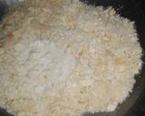 A picture of step 1 of Bread gulab jamun.