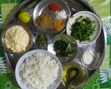 સ્ટીમ ભાત ના મુઠીયા (Steamed Rice Muthiya Recipe In Gujarati) રેસીપી સ્ટેપ1ફોટો