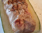 Foto del paso 4 de la receta: Solomillo de cerdo al horno con jamón y queso