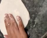 A picture of step 12 of Chapathi spring rolls.
