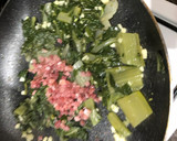 Foto del paso 3 de la receta: Solomillo de cerdo con acelgas salteadas con jamón