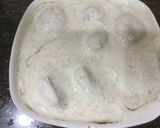 A picture of step 5 of Dahi Bhallas.