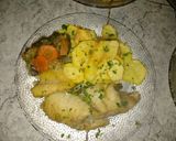 Foto del paso 4 de la receta: Pollo de mar al wok con papas