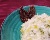 Foto del paso 5 de la receta Risotto de puerros y brócoli