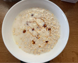 Foto del paso 1 de la receta: Mousse de avena, yogur y crema de cacahuete