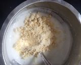 A picture of step 2 of Gujrati Kadhi.
