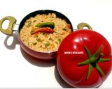 A picture of step 6 of Chinese Fried Rice.