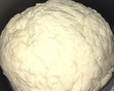 A picture of step 2 of 2 ingredients dough.