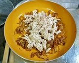 A picture of step 6 of Chicken Masala Sandwich.