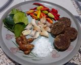 Foto langkah ke 2 dari resep Bumbu pecel sayur.