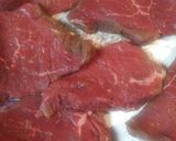 A picture of step 3 of Pasta and Beef.