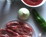 Foto del paso 1 de la receta: Magro con tomate, sin freír, light