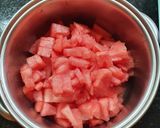 Foto del paso 1 de la receta: Mermelada de sandía 🍉