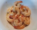 Foto del paso 3 de la receta Tallarines de verduras con gambas en su salsa