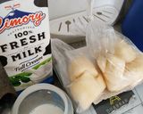 Foto langkah ke 1 dari resep Proll Tape oven no mixer.