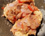 Foto langkah ke 2 dari resep Tempe kukus sambal #diet.