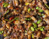 Foto langkah ke 7 dari resep SEMUA PASTI NAMBAH! - Sambal Cumi Pete 🔥.