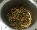 A picture of step 4 of Amaranth leaves curry.