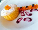 Foto langkah ke 11 dari resep Cheesy pumpkin cupcake.