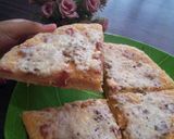 Foto langkah ke 4 dari resep Pizza Teflon Ekonomis | Tanpa Telur.