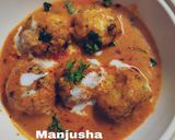 A picture of step 3 of Malai koftas.