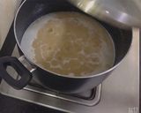 A picture of step 4 of Suji Ka Halwa recipe 😋.