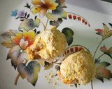 A picture of step 16 of Prawn stuffed litchi.