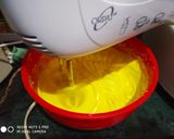 A picture of step 4 of Orange Snow.
